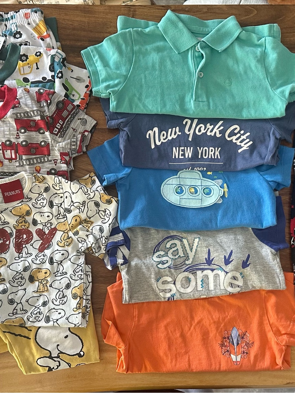 Baby sets and T-shirts- multiples sizes